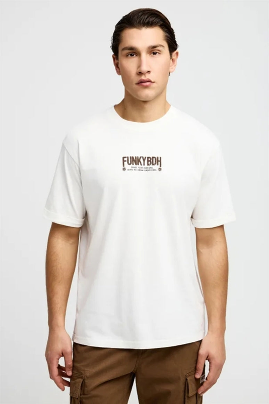 T-shirt km with print - funky buddha-null
