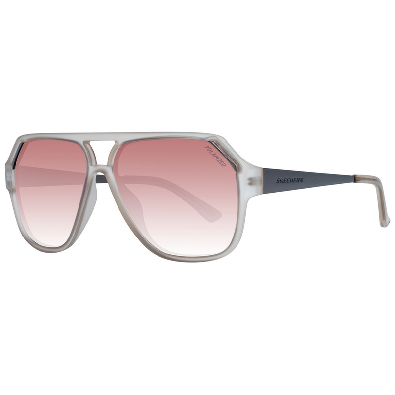 Gray plastic sunglasses-null