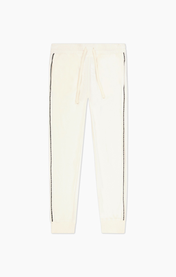 Champion women rib cuff pants (115591-ww005), White, medium
