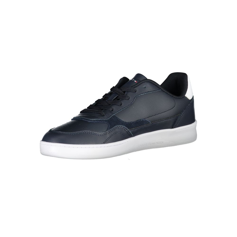 Blue polyurethane men sneaker-null