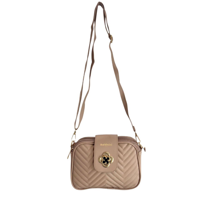 Beige pu women crossbody-null