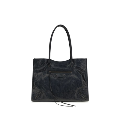 Black lamb ovis aries aries shoulder bag, Black, medium