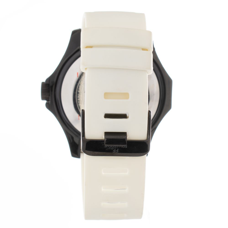 White synthetic sport watch-null