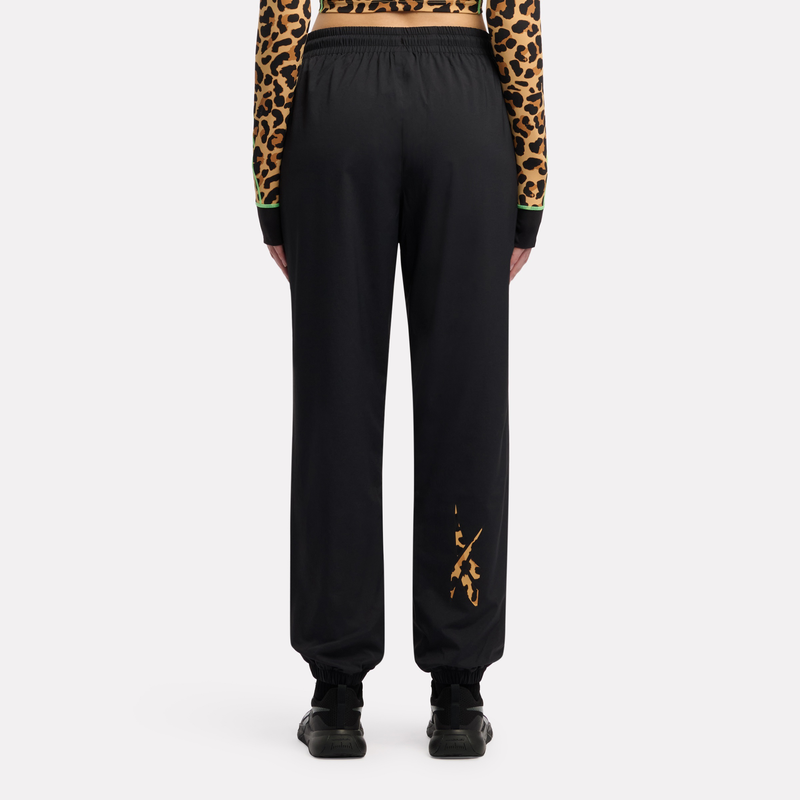 Reebok women's animal print vector track pants-null