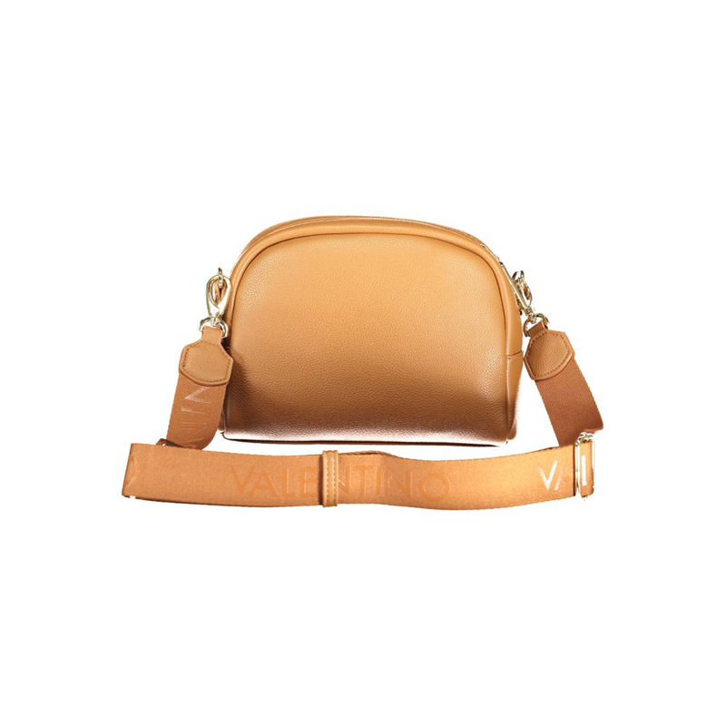 Brown polyurethane women's bag-null