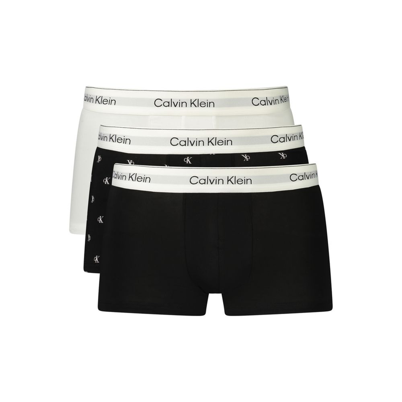 Black cotton men's boxer-null