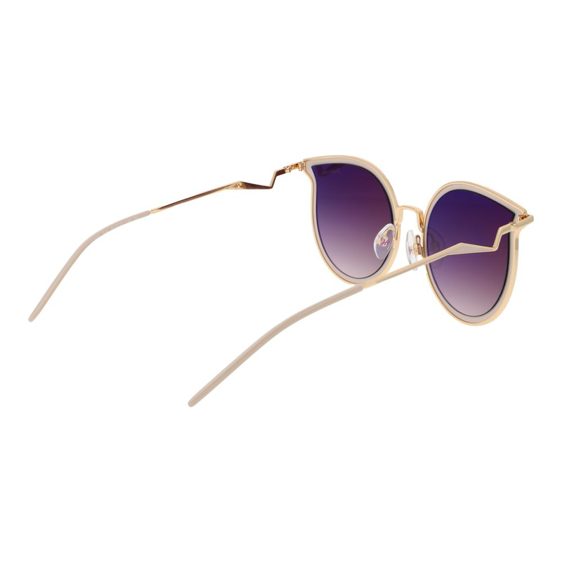 Multicolor metal sunglasses-null