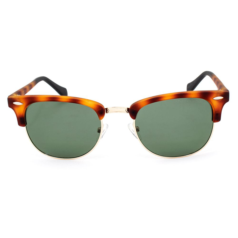 Brown metal sunglasses-null