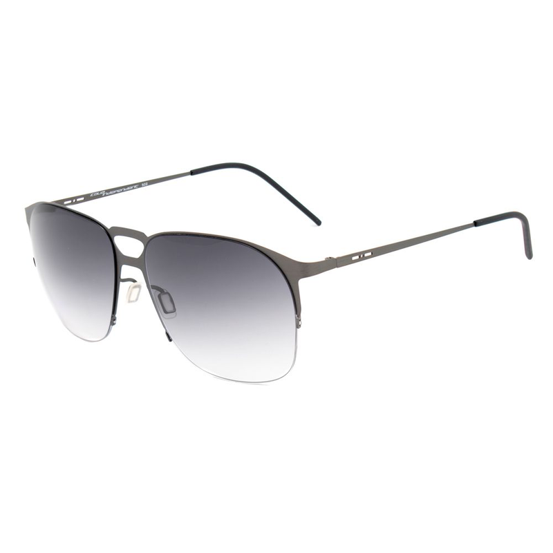 Gray metal sunglasses-null