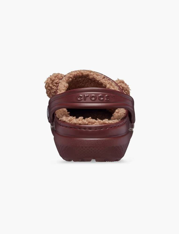 Classic lined iam brown bear kids clogs image number null