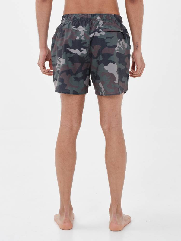 Printed camo swimshort image number null