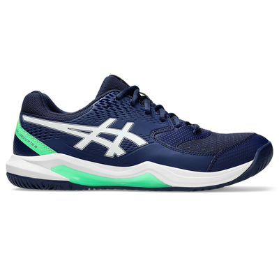 Asics men's gel-dedicate 8, Blue/white, medium