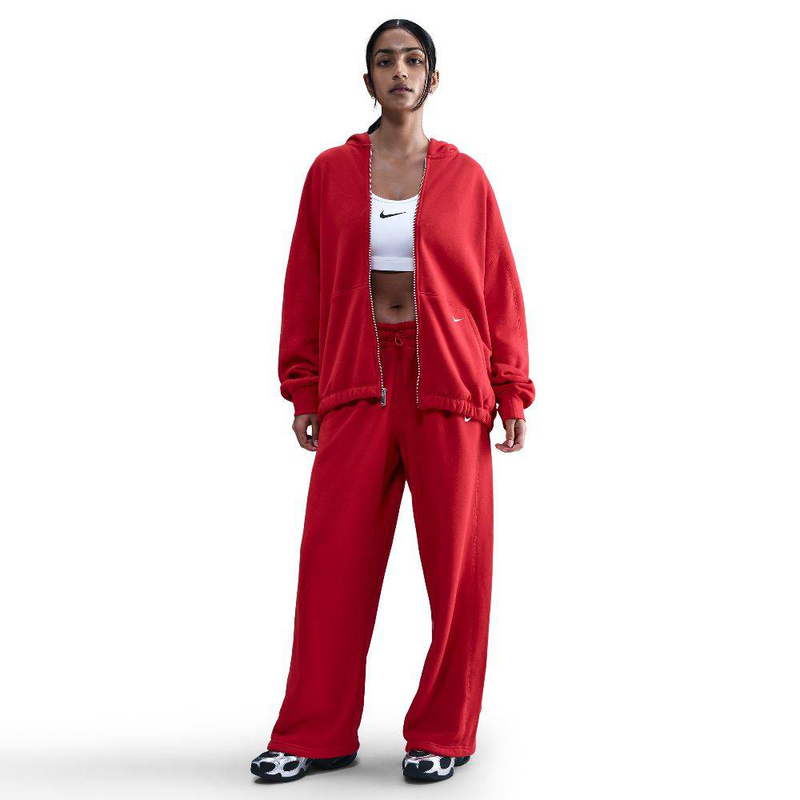 Nike sportswear womens street fleece full-zip hoodie-null