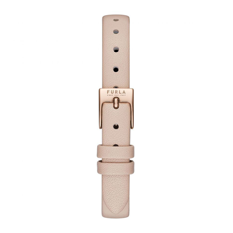 Multicolor leather dress watch-null