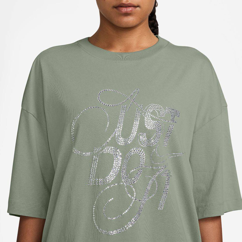 Nike sportswear womens oversized dance short sleeves t-shirt-null