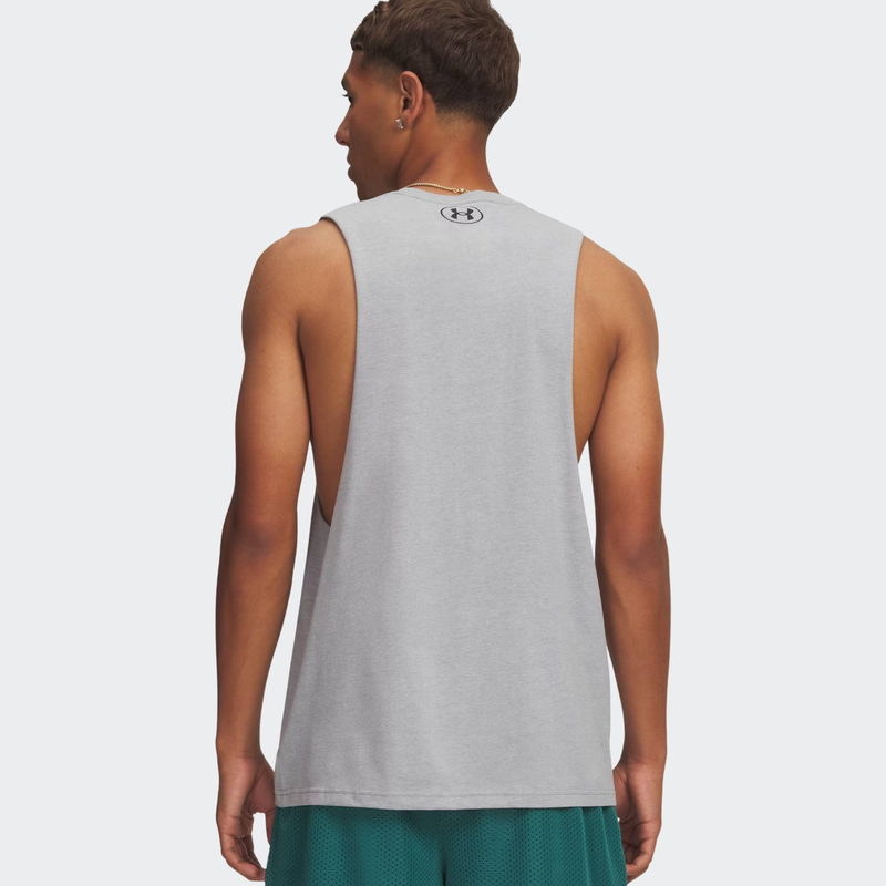 Left chest cut off tank-null
