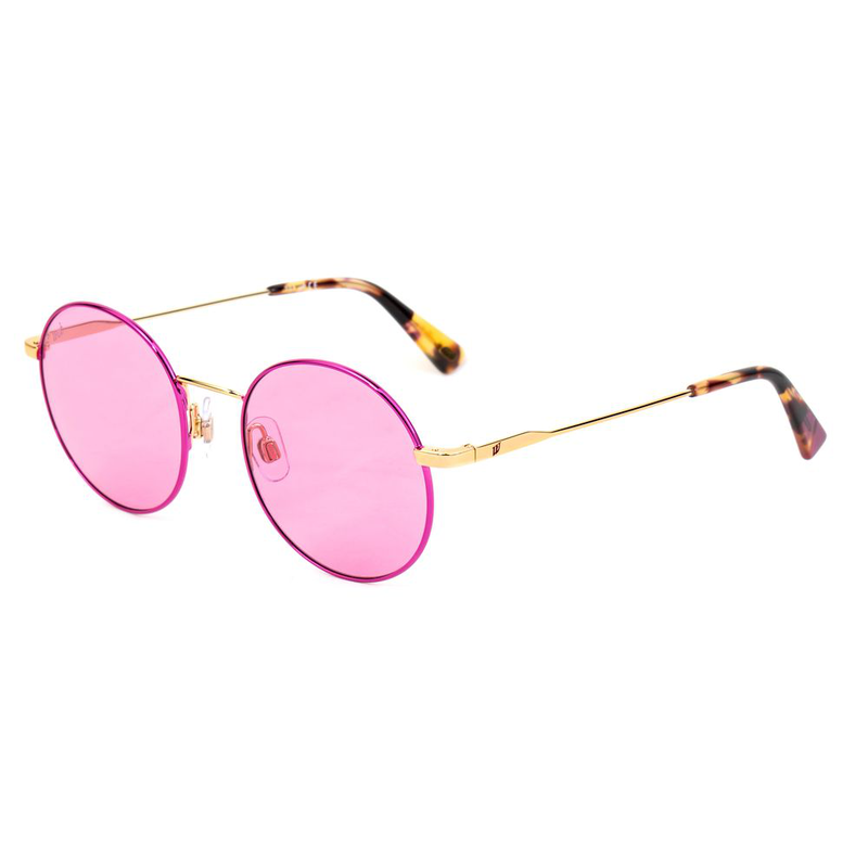 Pink metal sunglasses-null