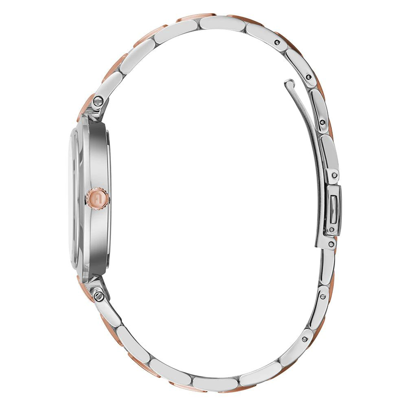 Gray stainless steel dress watch-null