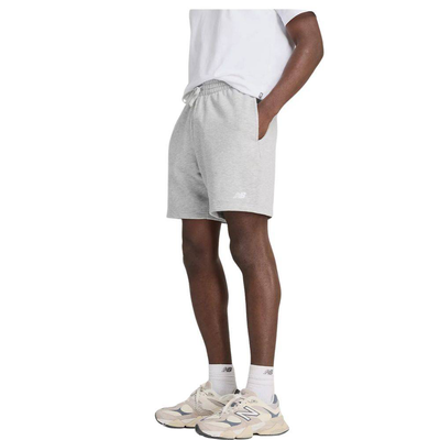 French terry short 7 inch, Grey, medium