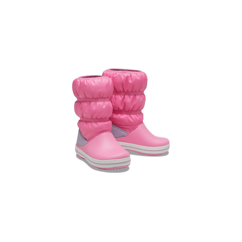 Crocs kids' winter boot pink-null