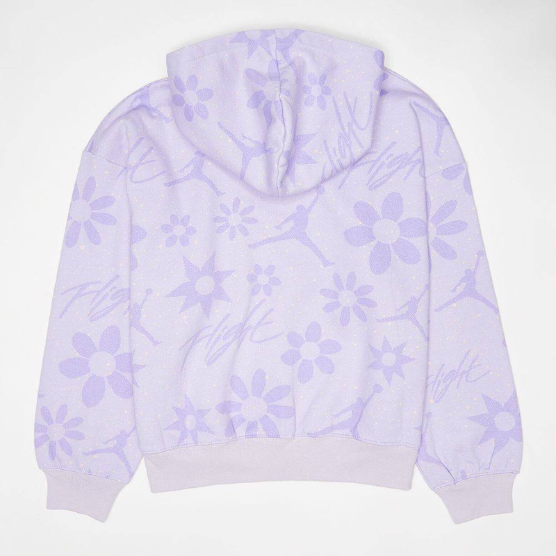 Product image: Nike jordan big kids floral flight aop po hoodie-null