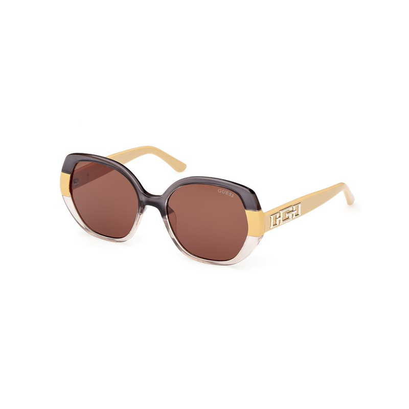 Bicolor resin sunglasses-null