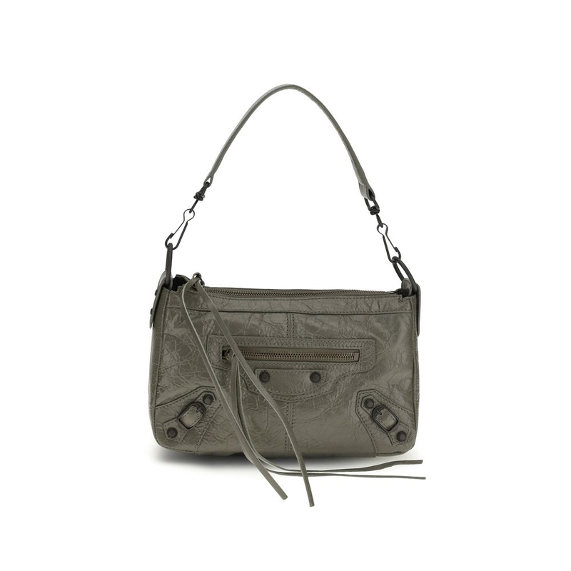 Bicolor lamb ovis aries aries shoulder bag-null