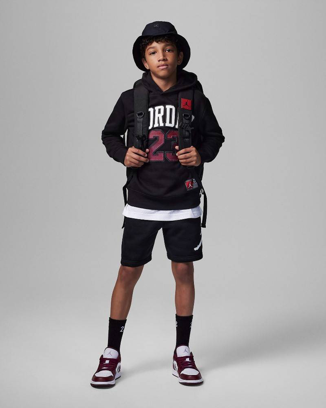 Jdb  hybrid fleece pullover hoodie-null