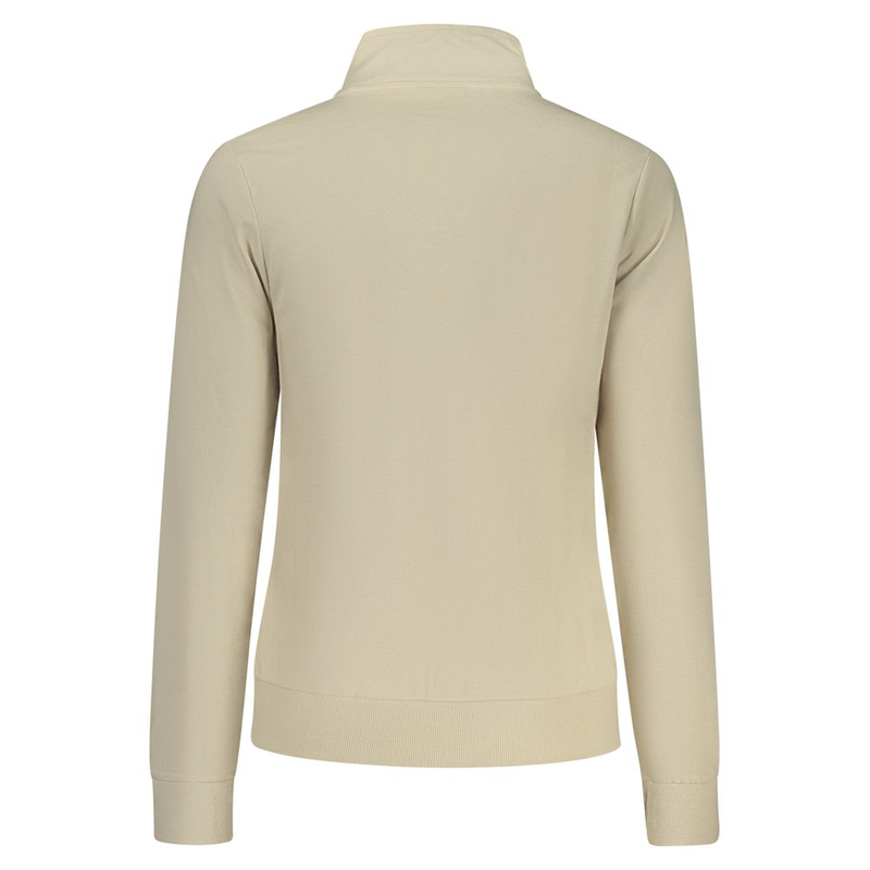 Beige cotton womens sweatshirt-null