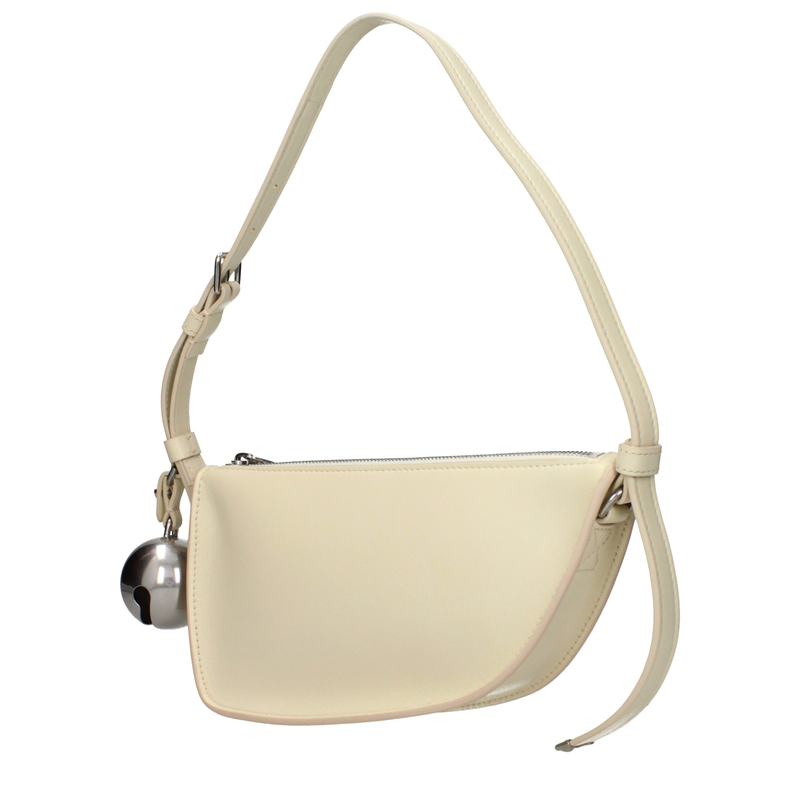 Yellow leather shoulder bag-null