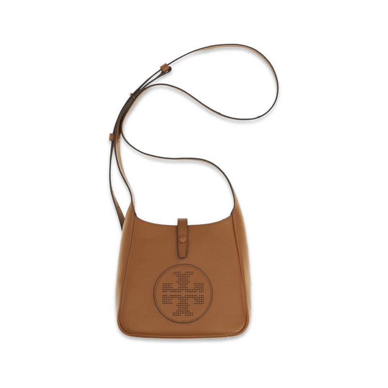 Brown calf leather bos taurus shoulder bag-null