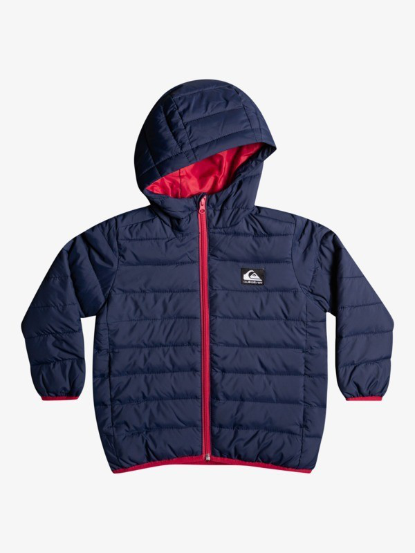 Quiksilver scaly - hooded puffer jacket for boys 2-7 (eqkjk0-null