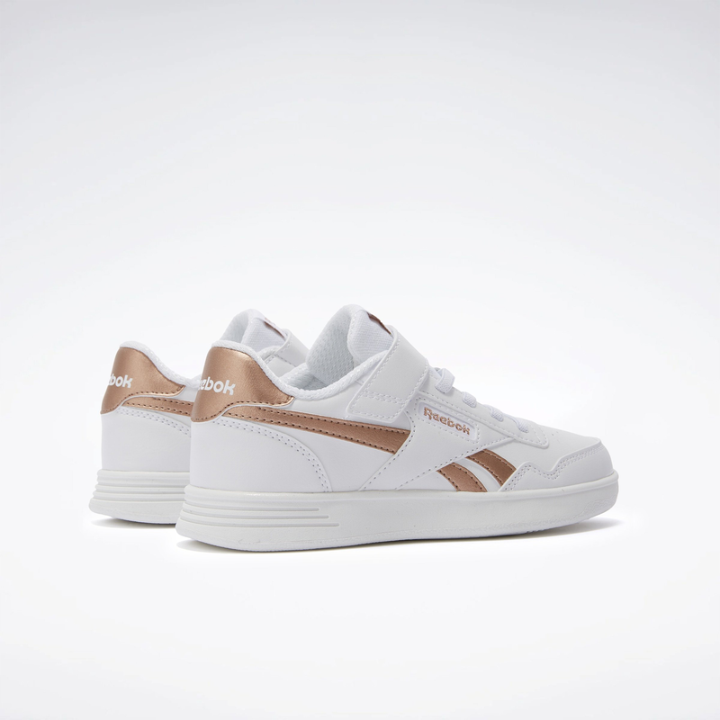 Reebok girl's court advance elastic & top strap-null