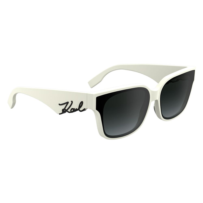 White acetate sunglasses-null