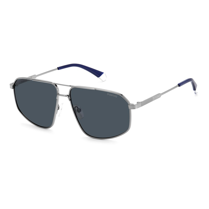 Gray stainless steel sunglasses-null