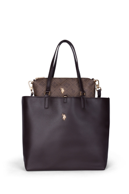 Malibu lrg shopping bag - us polo assn, Black, medium