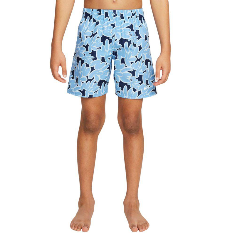 Little boys bubble script 5" volley short-null