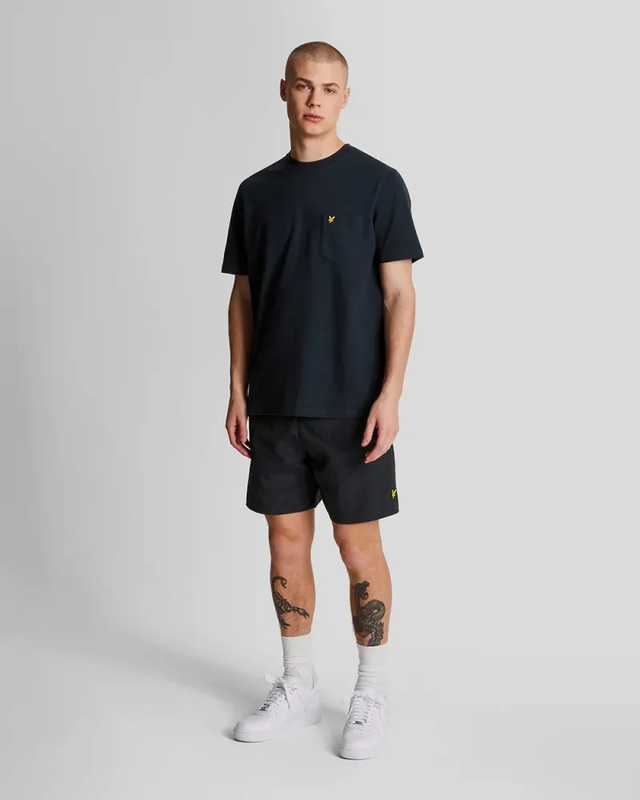 Plain swim short z271 dark navy image number null