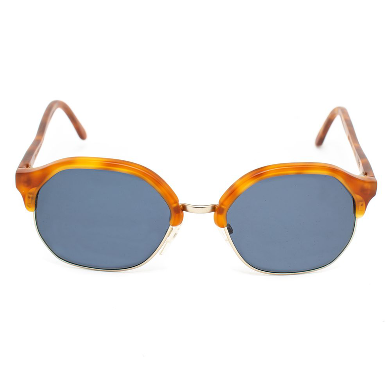 Bicolor acetate sunglasses-null
