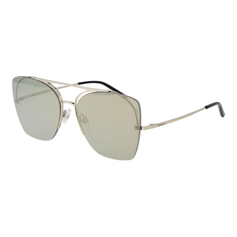 Gray metal sunglasses-null