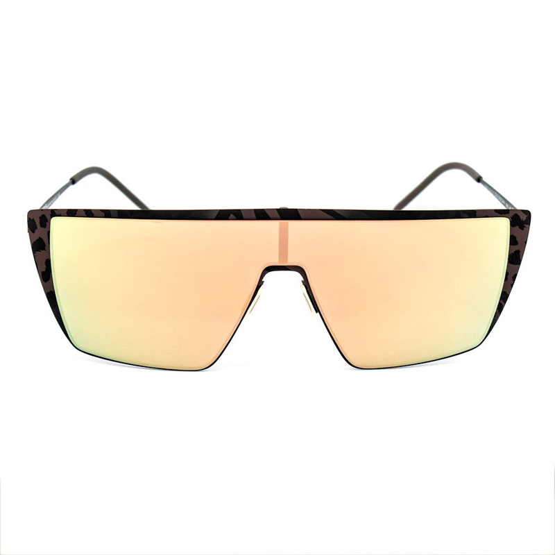 Brown metal sunglasses-null