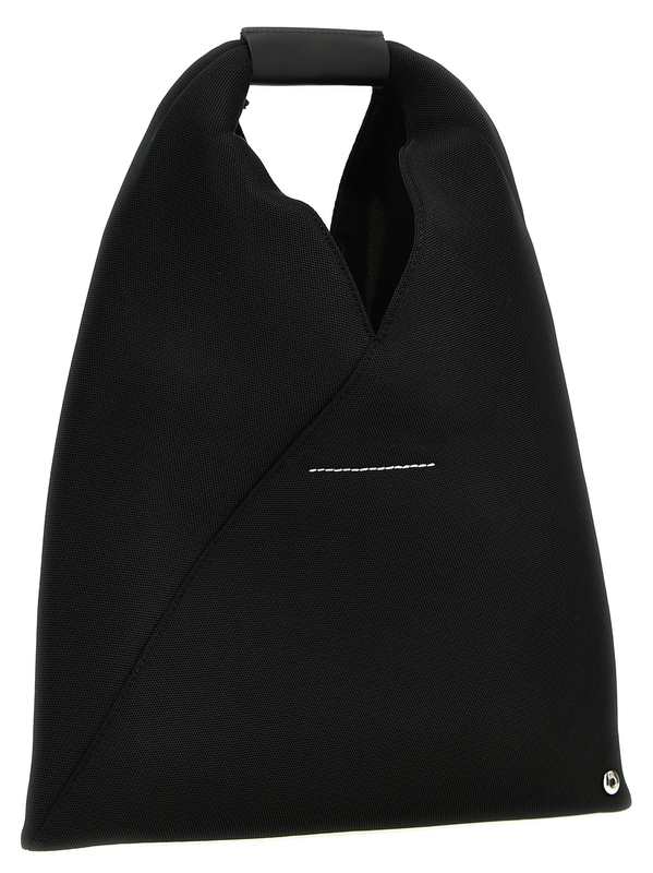 Black polyester shoulder bag-null
