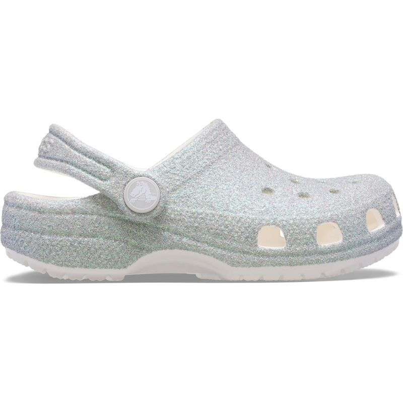 Product image: Crocs kids’ classic iridescent glitter clog 210986-null