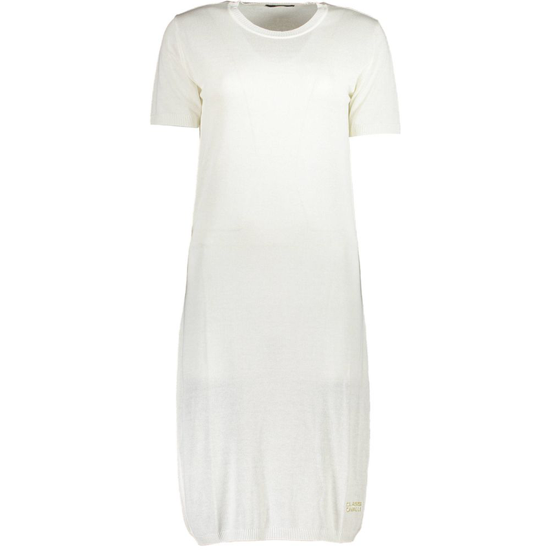 Bianco viscosa women dress-null
