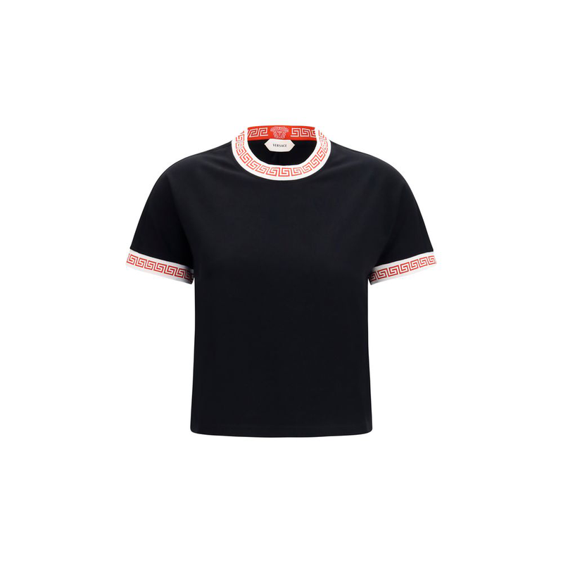 Black cotton t-shirt-null