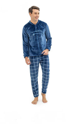 Men pajama velvet fleece #j2075