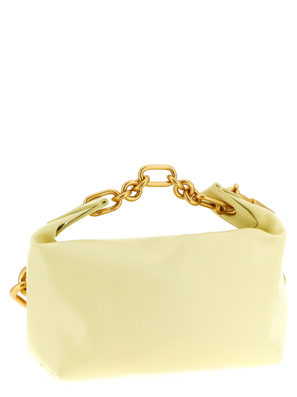 Bicolor calfskin handbag-null