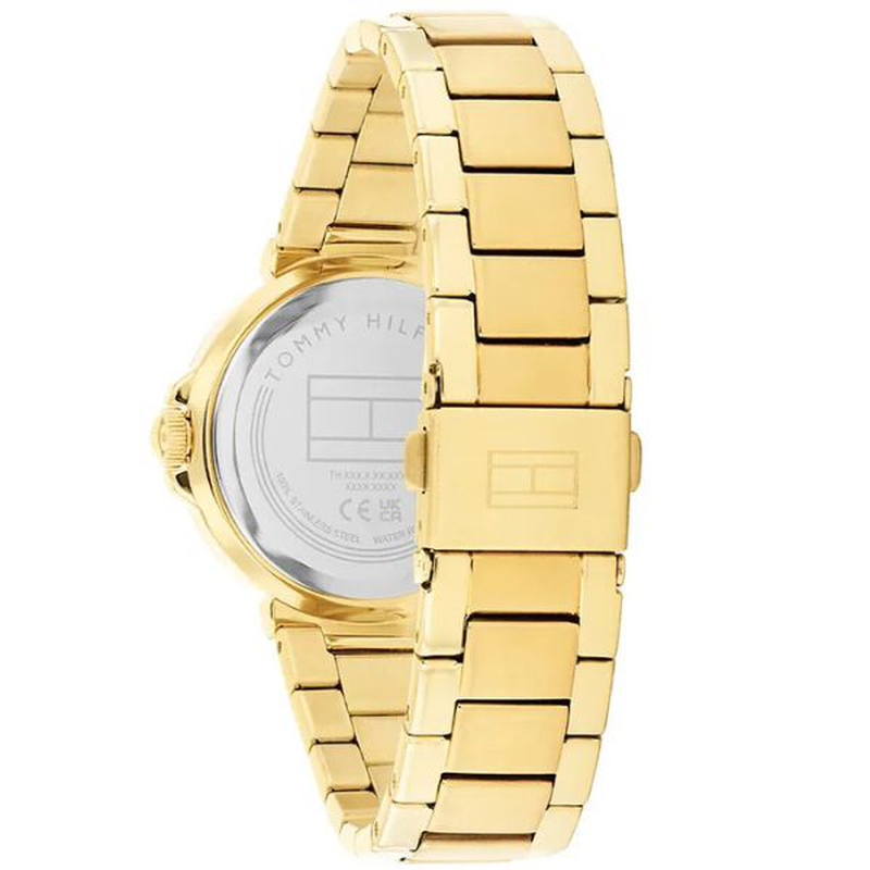 Tommy hilfiger ss watch with textured dial, , medium image number null