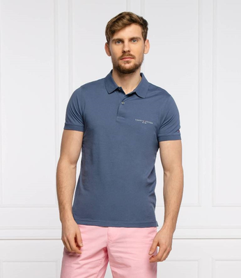 Tommy hilfiger emb  polo, Dy8-indigo, medium