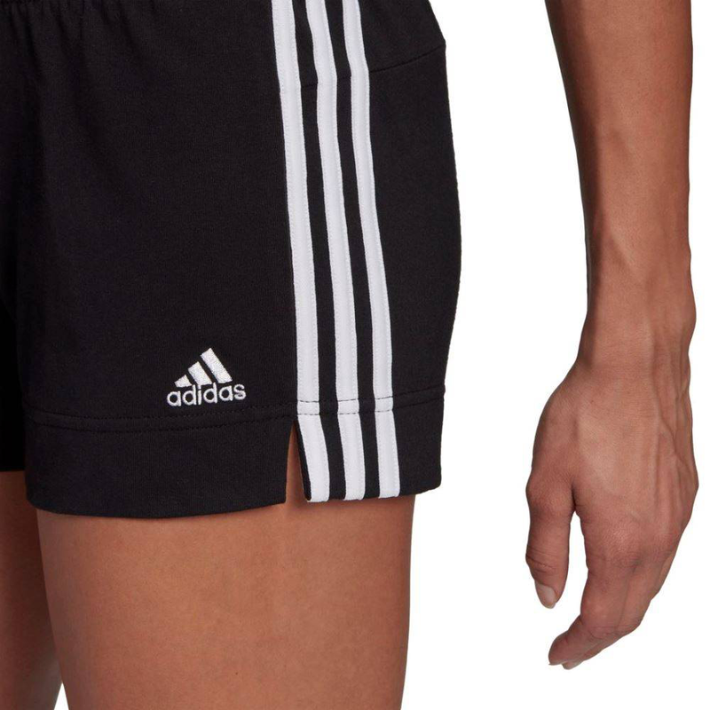 Womens essentials slim 3-stripes shorts-null